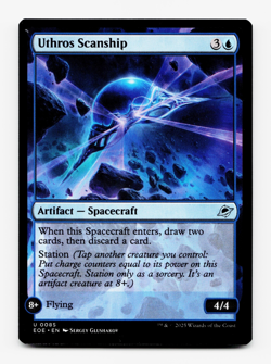 Uthros Scanship [Edge of Eternities] MTG Magic NM/M 💧 - Image 1