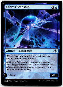 Uthros Scanship [Edge of Eternities] MTG Magic NM/M 💧 - Image 3