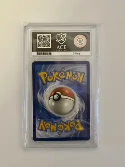 Pokemon Teal Mask Ogerpon ex 177/131 Prismatic Evolutions Gold Ace graded 9 - Image 2