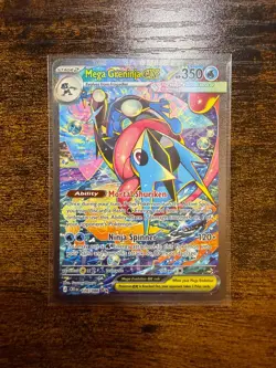 Pokemon TCG Mega Greninja ex 116/086 Chaos Rising Holo - Image 1