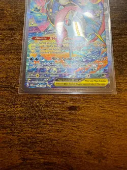 Pokemon TCG Mega Greninja ex 116/086 Chaos Rising Holo - Image 3