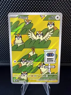 Pidgey 207/197 OBF Obsidian Flames Illustration Rare NM Pokemon - Image 1