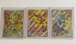 Pokemon TCG First Partner Illustration Collection Series 2 JOHTO GEN 2 Set MINT - Image 1