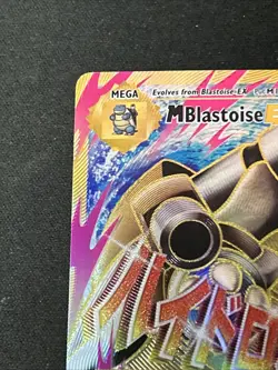 Pokemon TCG M Blastoise EX 102/108 Evolutions Full Art Holo Ultra Rare - Image 2