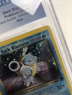 J4 Dark Blastoise 3/82 (CGC 9) - Team Rocket - Unlimited - Holo - Image 3