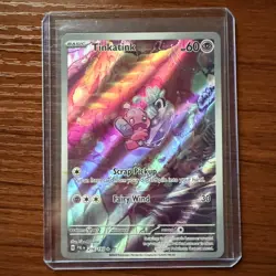 Tinkatink 216/193 Illustration Rare Holo NM Paldea Evolved Pokemon TCG - Image 1