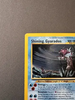 Pokemon TCG Shining Gyarados Holo Secret Rare Neo Revelation 65/64 (MP) - Image 2