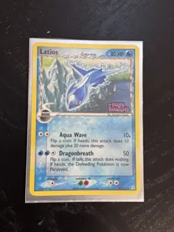 Pokemon Latios ex 22/110 Holon Phantoms Delta Species Reverse Holo Rare Stamped - Image 1