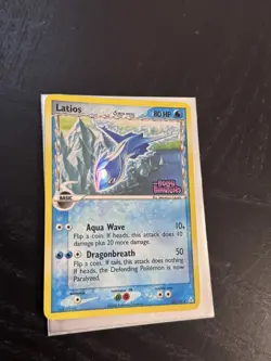 Pokemon Latios ex 22/110 Holon Phantoms Delta Species Reverse Holo Rare Stamped - Image 3