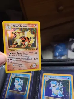 Pokemon TCG Blaine's Arcanine Gym Challenge Holo Excellent Condition... - Image 2