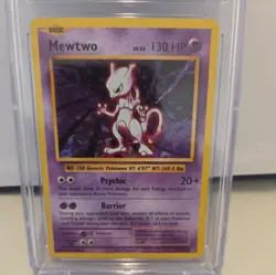 Mewtwo 2016 Pokemon Evolutions Cracked Ice Holo Mayhem 51/108 CGC 8.5 CGC - Image 4