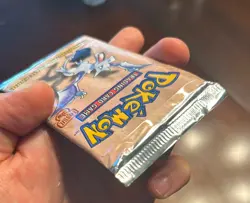 1999 Pokemon Fossil Sealed Heavy Booster Pack – Aerodactyl Artwork – WOTC - Image 3