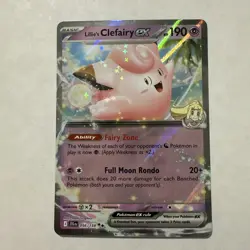 Pokemon TCG: Lillie’s Clefairy ex 56/159 ~ S&V: Journey Together ~ NM - Image 1