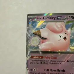 Pokemon TCG: Lillie’s Clefairy ex 56/159 ~ S&V: Journey Together ~ NM - Image 3