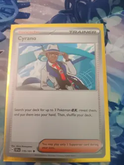 Cyrano 170/191 Uncommon Surging Sparks Pokemon Near Mint - Image 1