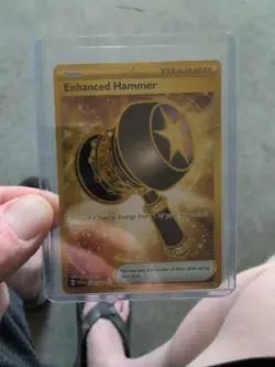 Pokemon Enhanced Hammer 224/167 Sv06: Twilight Masquerade Holo - Image 1