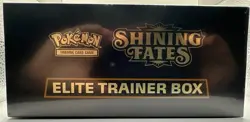 Pokemon Shining Fates Elite Trainer Box Sealed - Minor Side Wrap Tear - Image 5