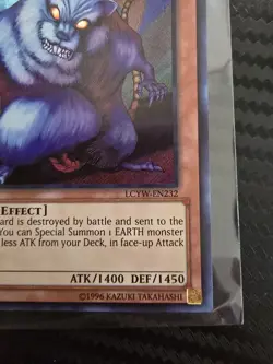 Yu-Gi-Oh! 1st Edition Giant Rat (LCYW-EN232) Secret Rare NM - Image 4
