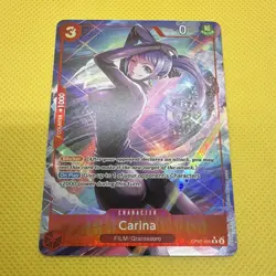 Bandai One Piece CCG Carina OP07-005 Rare Alternate Art Foil Character EN - Image 1