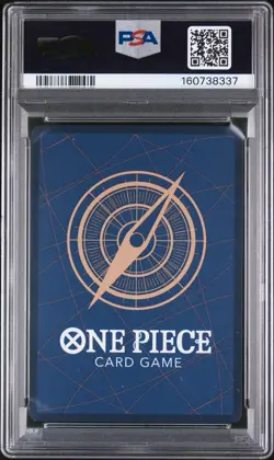 2025 ONE PIECE OP13-118 CARRYING ON HIS WILL MANGA ALT ART MONKEY D LUFFY PSA 10 - Image 2