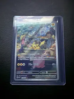 Pokemon Pikachu 173/165 Sv: Scarlet & Violet 151 Illustration Rare Holo NM - Image 1