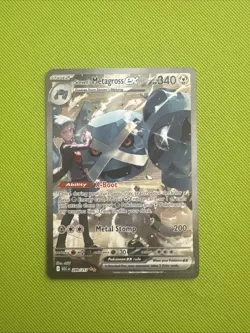Pokemon TCG Steven's Metagross EX 289/217 Ascended Heroes - Pack Fresh - Image 1