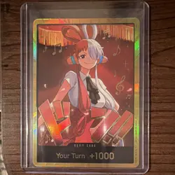 Bandai One Piece Card Game Uta DON!! Card Film Red Foil Full Art EN - Image 3