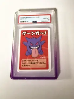 Pokemon TCG Old Maid Gengar 2019 Japanese Promo PSA 10 Nintendo Card Stock - Image 1