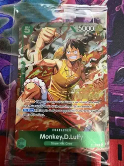 Monkey.D.Luffy (OP16 Release Event Winner) P-135 One Piece Promotion Card Sealed - Image 1