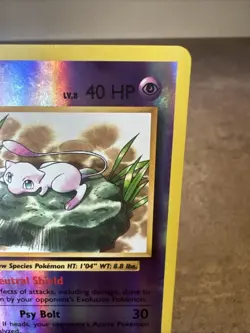 Pokemon TCG Mew 53/108 XY: Evolutions Reverse Holo MP 2016 Card LP/MP - Image 3