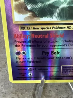 Pokemon TCG Mew 53/108 XY: Evolutions Reverse Holo MP 2016 Card LP/MP - Image 5