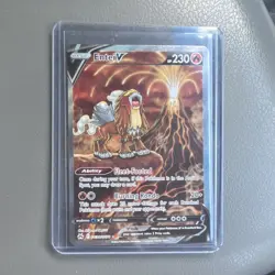 Pokemon TCG 2-Card Lot Entei V 022/172 & M Latios EX 102/100 Holo - Image 1