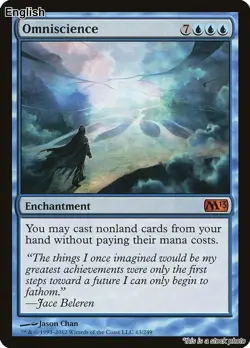 Omniscience EN [M13 - 63] - MP TCG MTG - Image 1