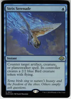 Strix Serenade Modern Horizons 3 Rare Magic: The Gathering Foil NM/M - Image 1