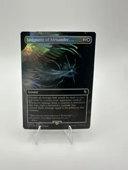 Judgment of Alexander (Borderless) Commander: Final Fantasy Foil - Image 1