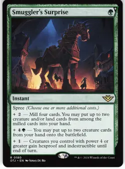 Smuggler's Surprise R Outlaws of Thunder Junction OTJ Normal 180 MTG NM - Image 1
