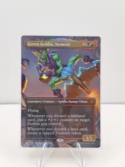 Green Goblin Nemesis Mtg Foil - Image 2