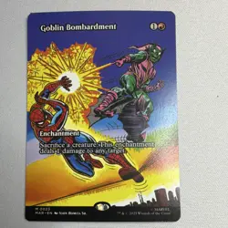 Wizards of the Coast Goblin Bombardment 0023 Enchantment Red Marvel Eng 2025 - Image 1