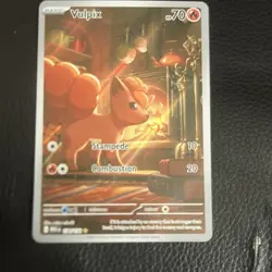 Pokemon TCG-Vulpix-138/132-Me01: Mega Evolution-Illustration-Holo-M/NM - Image 1