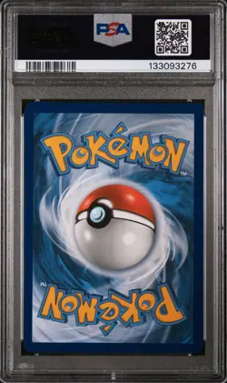 2021 POKEMON SM BLACK STAR PROMO #SM247 FULL ART/RESHIRAM & CHARIZARD GX PSA 8 - Image 2