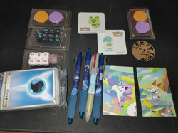 Pokemon TCG: Azure Legends Empty Tin W/ 50common, 10uncommon, 3 promo cards, 2V - Image 4