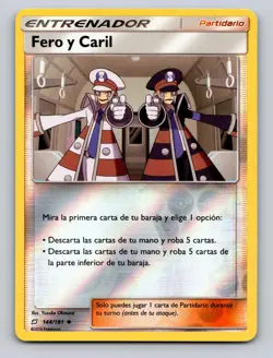 Ingo & Emmet 144/181 Uncommon Team Up Pokemon Reverse Holo NM - Image 1