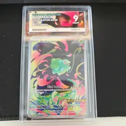 Bulbasaur Mega Evolution 133/132 - Box Topper Stamped Promo Pokemon TCG ACE 9 - Image 1