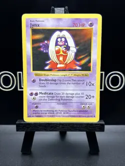 💥 Jynx 31/102 SHADOWLESS Base Set Rare Unlimited WOTC Pokemon TCG 1999 MP - Image 2