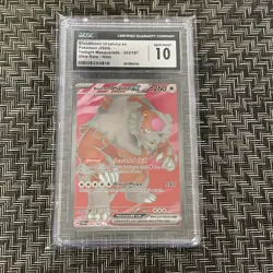Pokemon Bloodmoon Ursaluna EX 202/167 Twilight Masquerade Ultra Rare Holo CGC 10 - Image 1