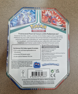 Pokemon TCG: Paldea Legends Koraidon EX Tin - Brand New & Sealed - UK Stock - Image 2