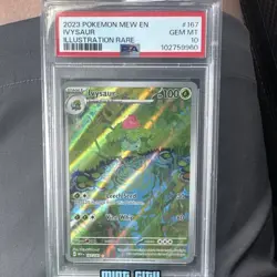 PSA 10 GEM MINT Ivysaur 167 POKEMON 151 **BRINGING BACK THE OG'S** - Image 1