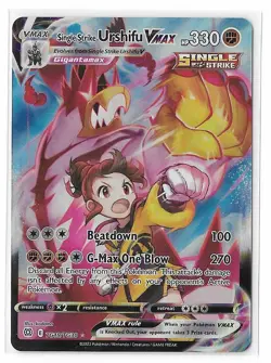 Single Strike Urshifu VMAX TG19/TG30 Brilliant Stars Trainer Gallery Pokemon NM - Image 1