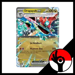 Pokemon TCG: Twilight Masquerade - 130/167 - Dragapult ex - Image 1