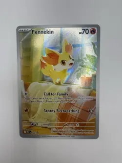 Pokemon TCG Fennekin 080 Chaos Rising ETB Black Star Promo English 2025 - Image 1